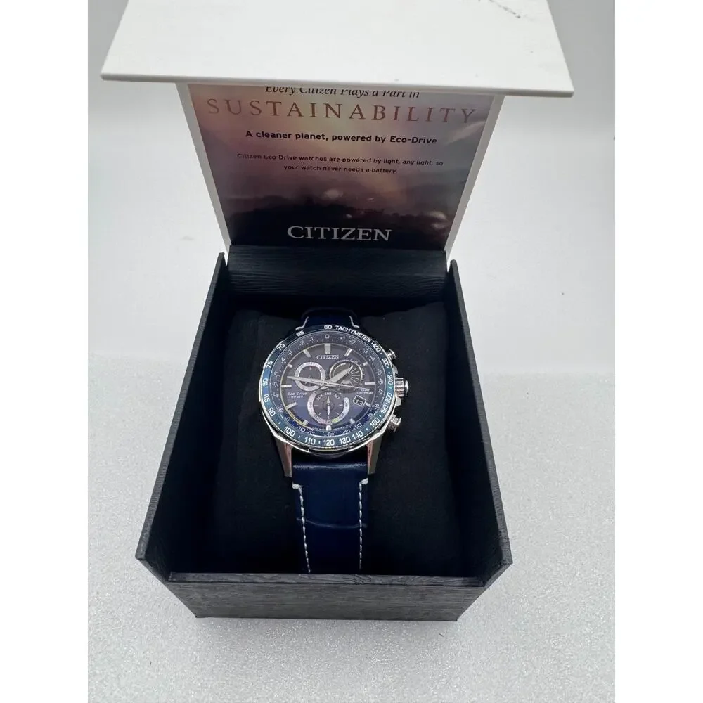 NEW Citizen PCAT CB5918-02L Atomic Time Eco-Drive Perpetual Calendar Men's Watch